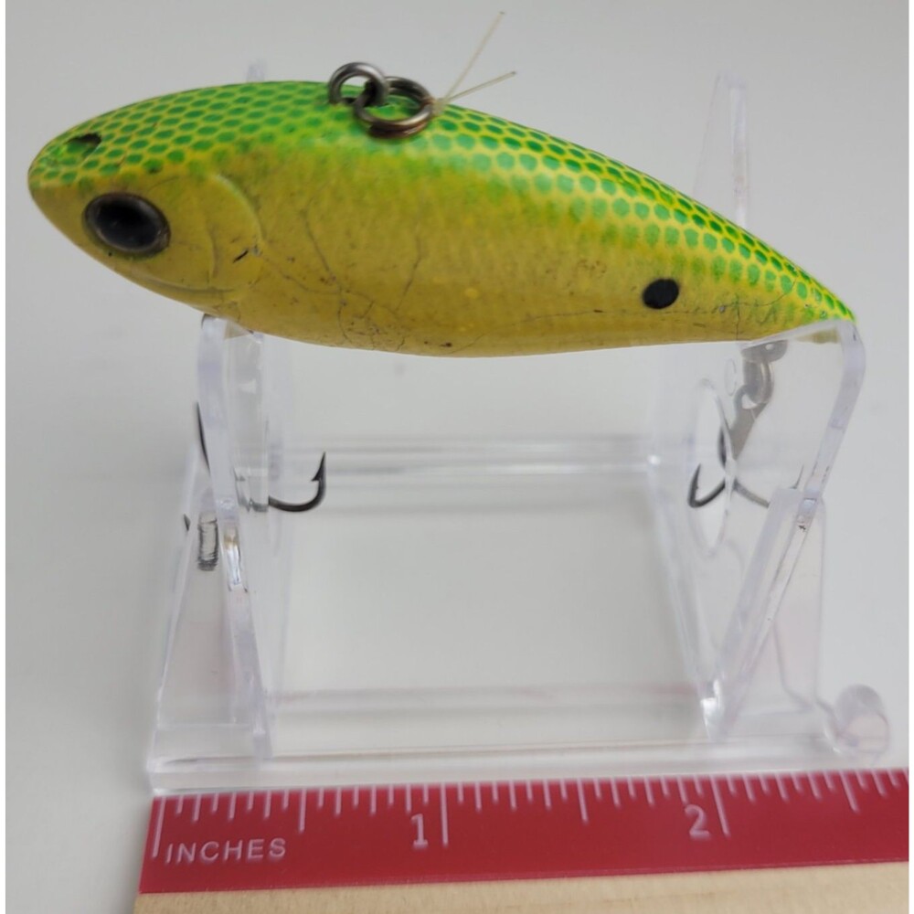 Renegade Pro Series Vintage Rattling Crankbait Nip Lpi Chartreuse Green & Yellow